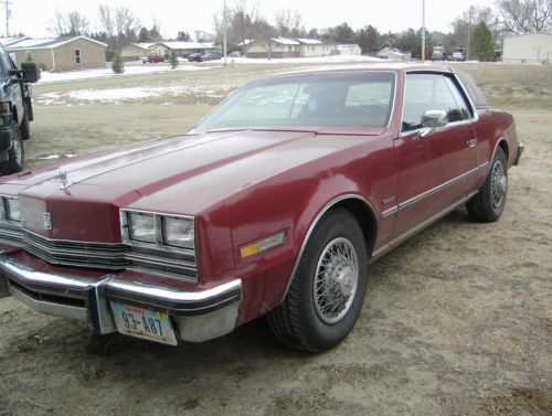 1984 oldsmobile toronado brougham coupe 2-door 5.0l