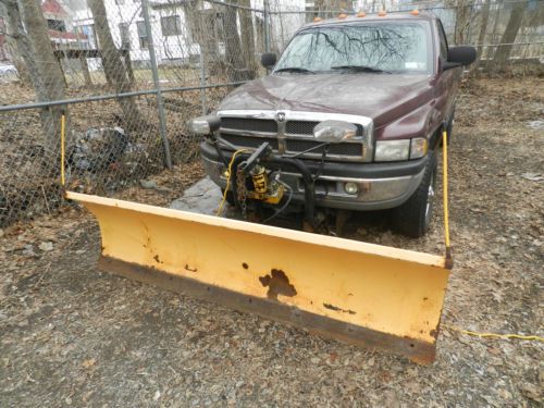 2000 dodge ram 2500 turbo cummins diesel 24 valve meyer plow