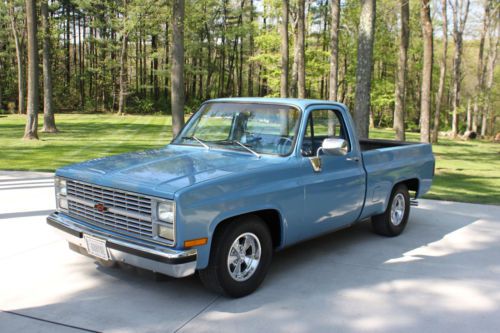 83 c10 short bed, 350, classic, excellent, lowered, custom, southern, truck.