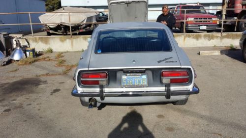 1971 240z all original family owned matching# blue and yellow plates runs nice!