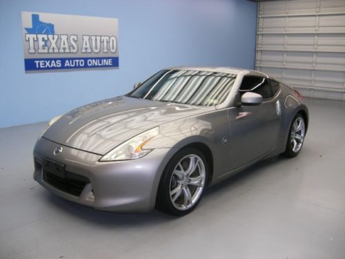 We finance!!!  2009 nissan 370z coupe 6-speed s mode rev match xenon texas auto