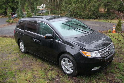 2013 honda odyssey touring elite minivan (inoperable)