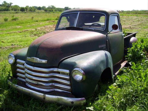 1950 chevrolet 3600 5 window custom cab truck