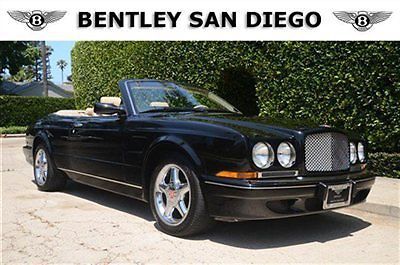 2001 bentley azure convertible. symbolic edition car #2. 13k miles. very custom.