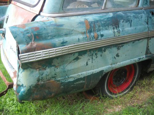 1956 55 ford fairlane 4dr station wagon rat hot rod, US $1,100.00, image 2