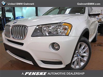 Xdrive28i new 4 dr suv automatic gasoline 2.0l l4 fi dohc 16v alpine white