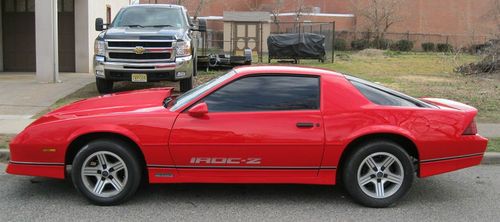 1987 chevy camro z28 iroc drag car restored 400 shp sbc th-350 ford 9 l@@k in nj