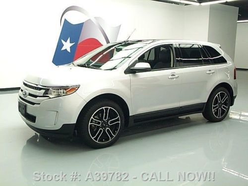 2013 ford edge sel ecoboost pano roof nav rear cam 33k texas direct auto