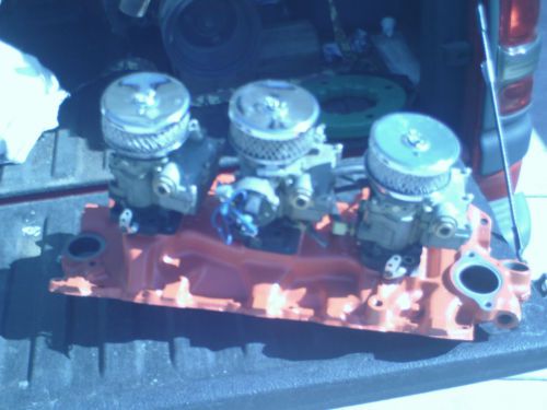 Chevy 348 try power carbs