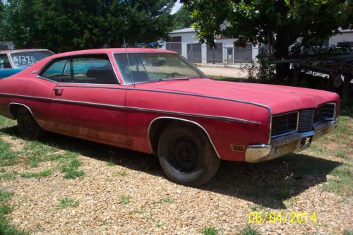 1970 ford 2dr. fastback galaxie xl rare classic  project