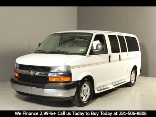 Majestic conversion van 7-pass bed leather 70k low miles shades runboards rearac