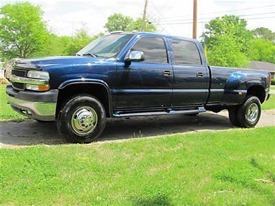 2001 chevy 3500 1 ton 4x4 crew cab dually 5 speed transmission