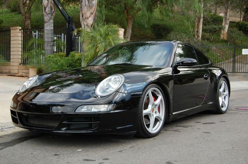 2005 porsche carrera s 3.8 tiptronic $97k sticker sport chrono sport exhaust