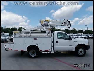 F550 powerstroke diesel xl 9&#039; reading utility 37.5&#039; altec bucket lift we finance