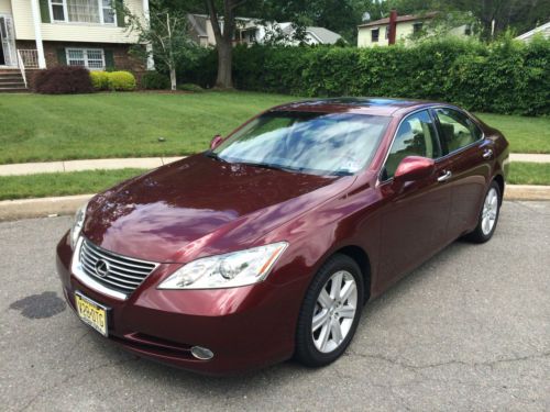 2007 lexus es 350 red! mint!