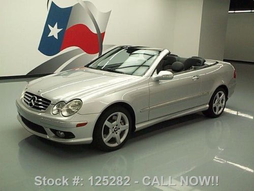 2005 mercedes-benz clk500 cabriolet harman/kardon 45k texas direct auto