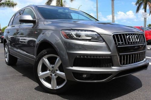 13 q7 3.0t s-line, prestige, bose audio, 20 wheels, we finance! free shipping!