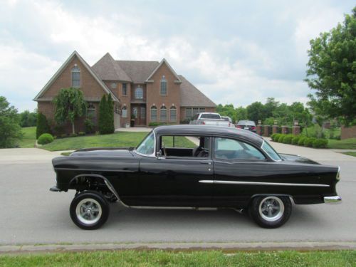 1955 chevrolet bel air gasser hot rod straight axel aluminum 383 stroker bada$$