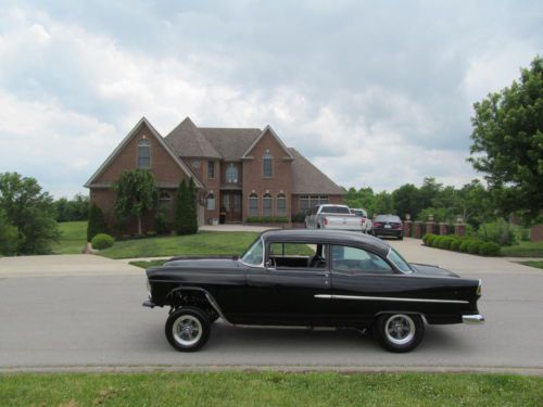 1955 Chevrolet Bel Air GASSER HOT ROD STRAIGHT AXEL ALUMINUM 383 STROKER BADA$$, US $34,900.00, image 24