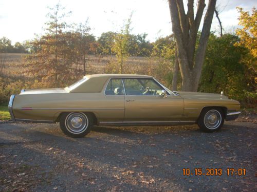 1971 cadillac deville base hardtop 2-door 7.7l