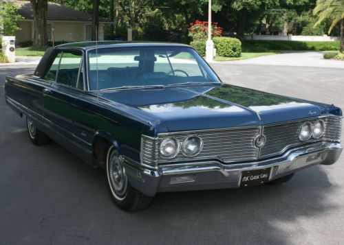Ready for restoration - rust free original - 1968 chrylser imperial crown coupe