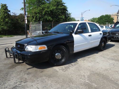 Black &amp; white p71ex police 102k miles pw pl push bar nice