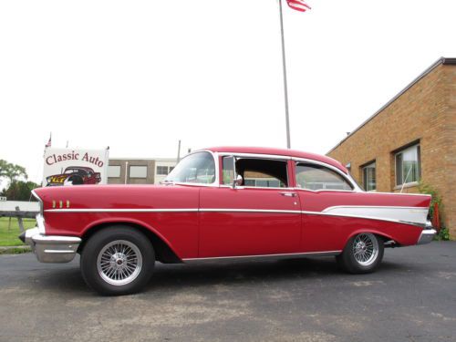 1957 chevrolet bel air -  2 door sedan - 350cid/350trans - &#034;best of show&#034; winner