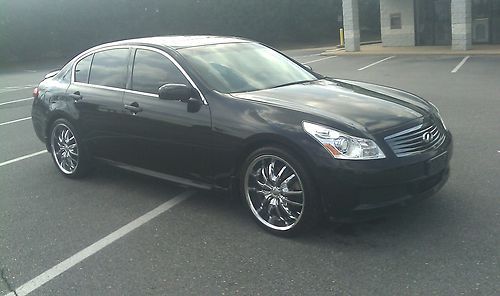 2007 infiniti g35 sport model - paddle shifters - no reserve- highest bidder