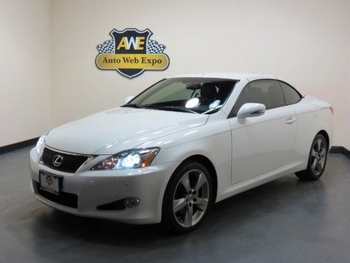 Hardtop convertible leather heated seats navigation finance