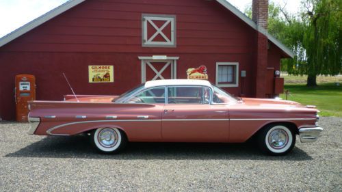 1959 pontiac bonneville 2 dr. hardtop,  frame up restoration of a rust free car