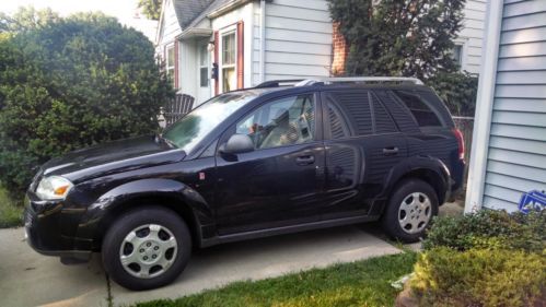 2007 black saturn vue base sport utility 4-door 2.2l