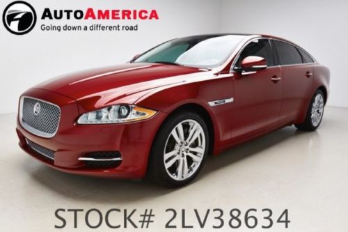 2012 jaguar xj xjl 18k low miles nav rearcam sunroof vent leather massage