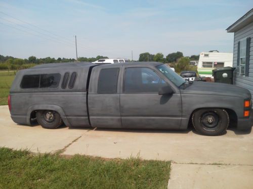 I am selling a 1993 chevy 1500 extended cab. air bagged  project truck
