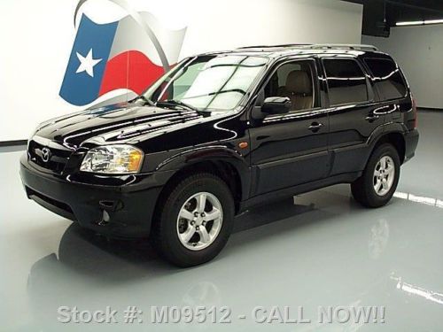 2005 mazda tribute s auto leather roof rack alloys 104k texas direct auto