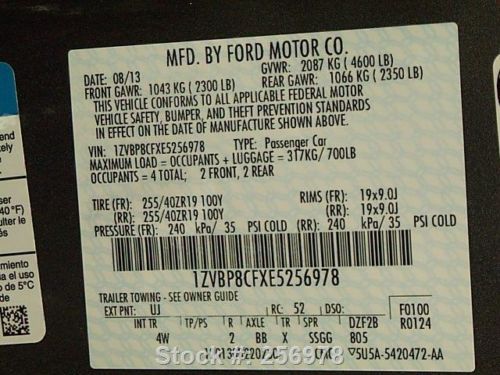 2014 FORD MUSTANG GT PREMIUM 5.0 6SPEED GT TRACK PKG 1K TEXAS DIRECT AUTO, US $31,780.00, image 12