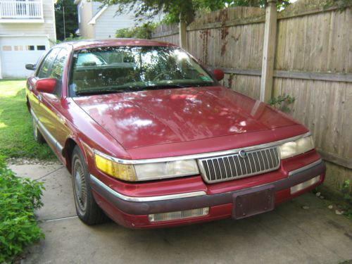 1994 mercury grand marquis gs low miles 72k taxi special police stealth 1 owner