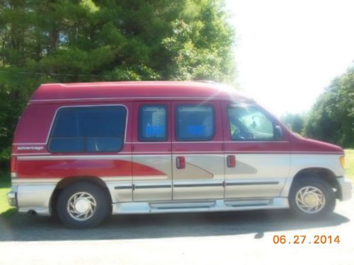 !997 ford conversion van. it&#039;s all setup to be driven by someone in a wheelchair