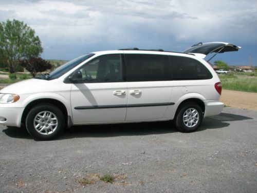 2002 grand caravan handicap van, bruno curb sider lift, jazzy wheelchair 38k exc