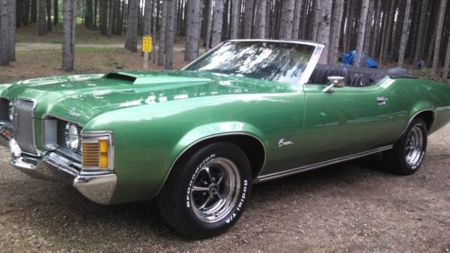 1971 mercury cougar convertable  351 cleavland 4 barral nice car!!!