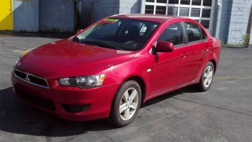 2009 mitsubishi lancer es 4 door sedan,1 owner clean carfax