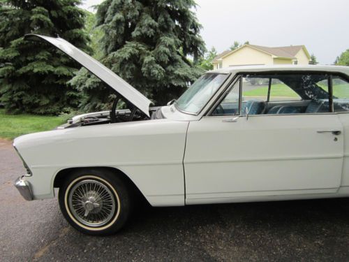 1967 nova 350 with brand new paint and interior ,a great deal !!350hp /auto
