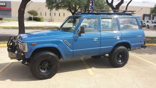 1988 toyota land cruiser fj62 adventure rack custom wheels custom bumper