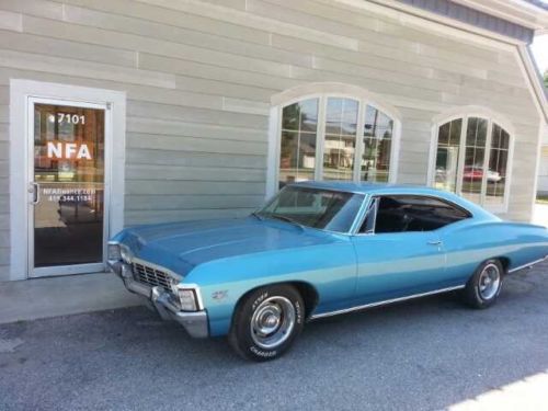 1967 chevrolet impala 427 ss big block  4d automatic 2-door sedan