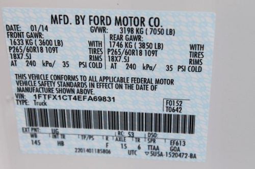 2014 Ford F150 Lariat, US $38,306.00, image 9