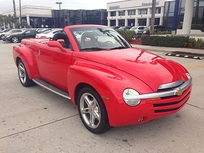 2003 chevy ssr roadster only 14k miles v8 20" wheels bose leather heated seats