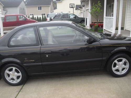 1997 toyota tercel ce sedan 2-door 1.5l black hawk edition 106k miles excelent