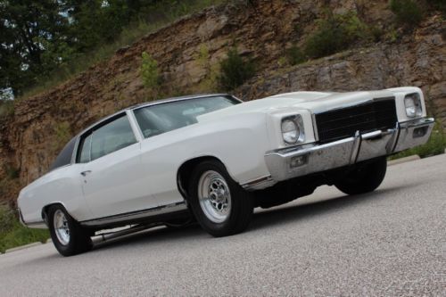 1971 monte carlo ss454, 502ci crate, auto, 12 bolt posi, nice street rod!!