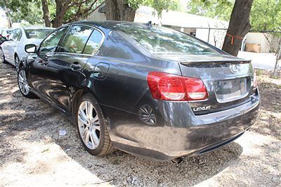 Lexus gs 450h 4dr hybrid sedan low miles automatic 3.5l v6 cyl obsidian