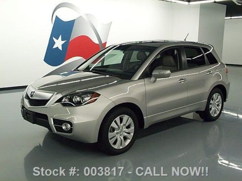 2011 acura rdx turbo tech sunroof nav rear cam only 37k texas direct auto