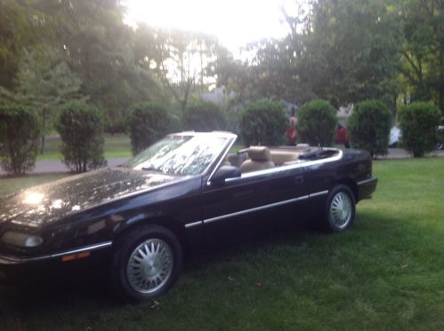 1995 chrysler lebaron gtc convertible 2-door 3.0l